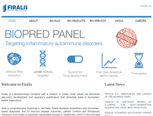 Tablet Screenshot of firalis.com